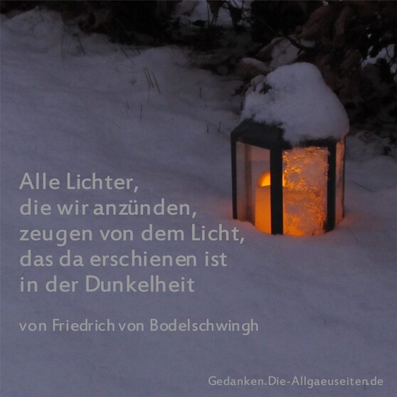 Alle Lichter die wir anzünden