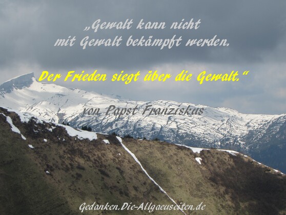 Gewalt kann nicht
