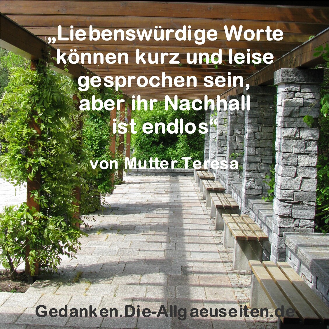 Liebenswürdige Worte