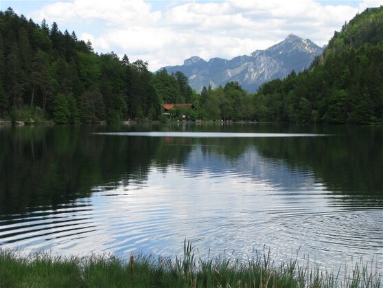 Der Alatsee bei Füssen