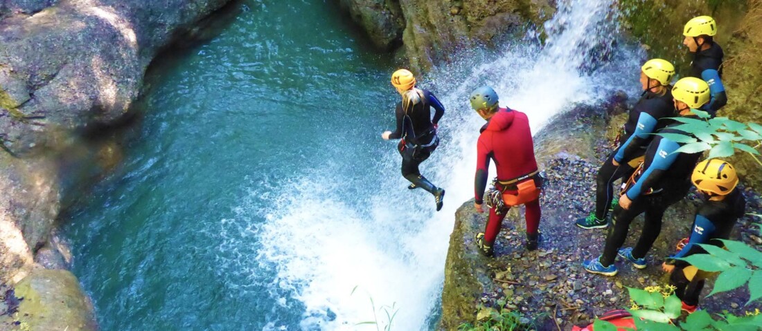 Canyoning im Allgäu