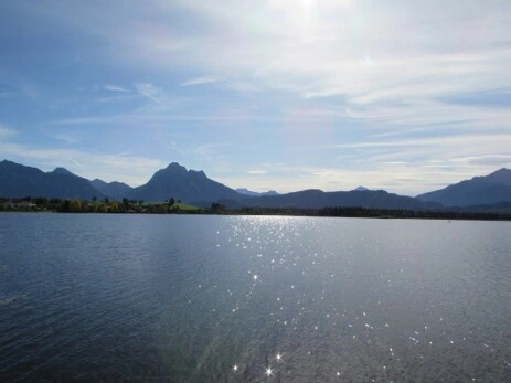 Der Hopfensee im Ostallgäu