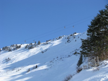 Skigebiet an der Kanzelwand
