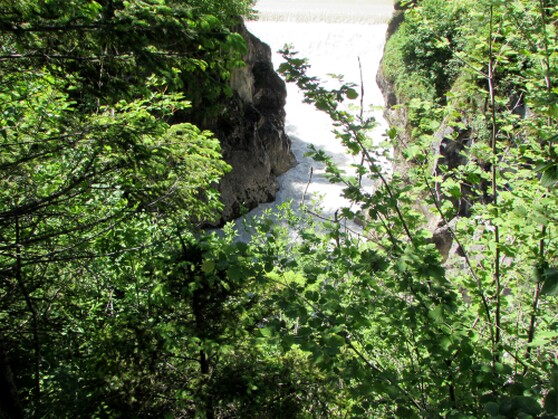 Der Lechfall bei Füssen