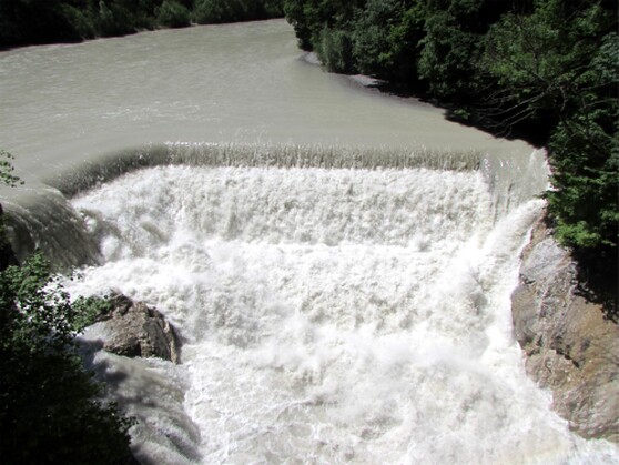 Der Lechfall bei Füssen