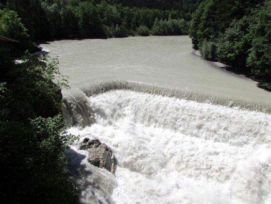 Der Lechfall bei Füssen
