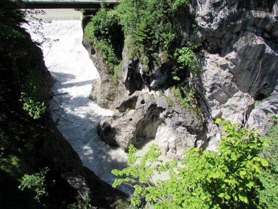 Der Lechfall bei Füssen