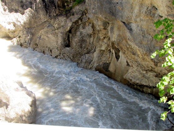 Der Lechfall bei Füssen