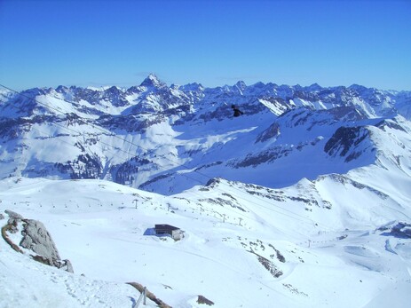 Skigebiet am Nebelhorn