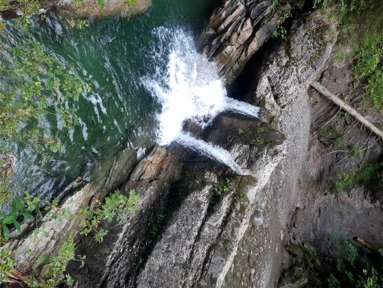 Wasserfall im Ostertal-Tobel