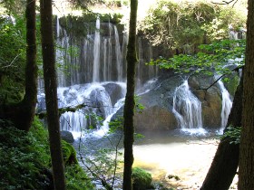 Die Geratser Wasserfälle