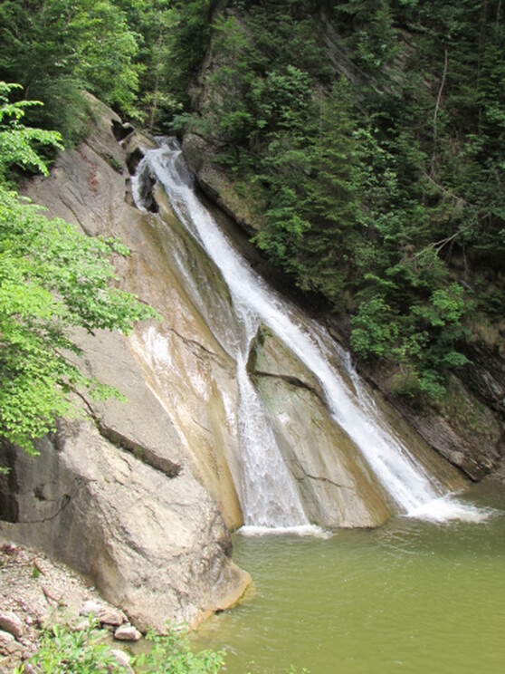 Die Starzlachklamm im Oberallgäu