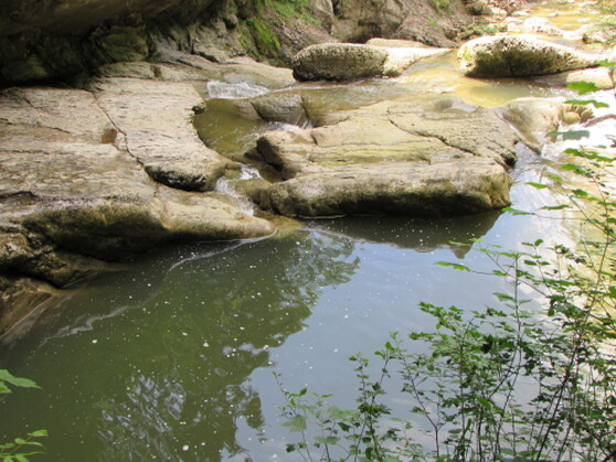Die Starzlachklamm im Oberallgäu