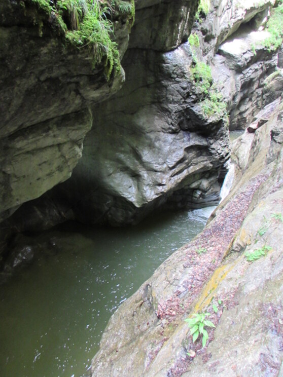Die Starzlachklamm im Oberallgäu