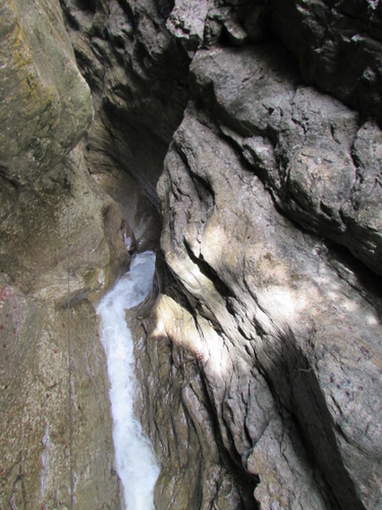 Die Starzlachklamm im Oberallgäu