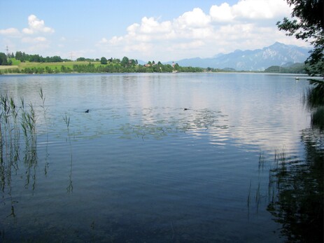 Der Ort Weißensee am Weißensee