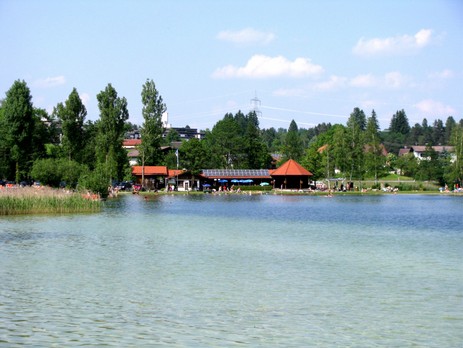 Das Freibad am Weißensee