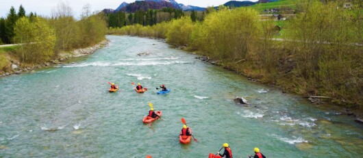 Kajakkurs im Allgäu