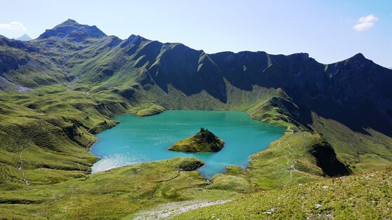 Der Schrecksee im Oberallgäu