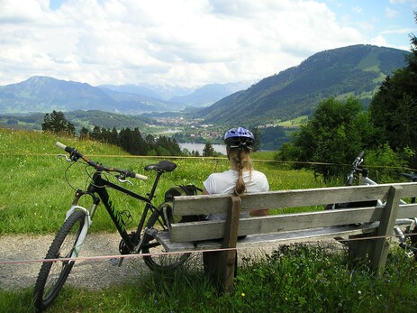 Mountainbiken im Allgäu